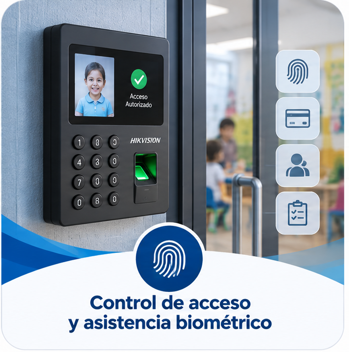 Control de acceso y asistencia biométrico