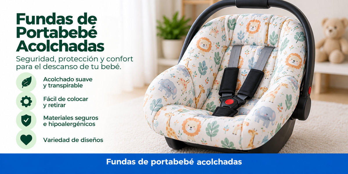 Fundas de portabebé acolchadas